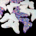 Opal Butterfly Charm