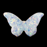 Opal Butterfly Charms