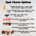 Rainbow Opal Charms - Multi Pack of Opal Charms