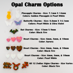 Rainbow Opal Charms - Pick Your Own Pack of Opal Charms