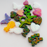 Rainbow Opal Charms - Multi Pack of Opal Charms