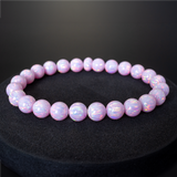Cherry Blossom Opal Beaded Bracelet