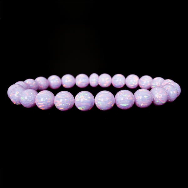 Cherry Blossom Opal Beaded Bracelet - The Opal Dealer