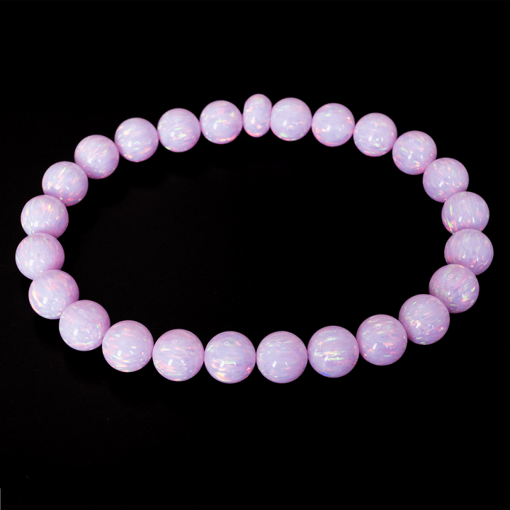 Cherry Blossom Opal Beaded Bracelet - The Opal Dealer