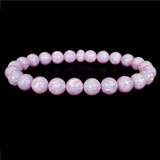 Cherry Blossom Opal Beaded Bracelet