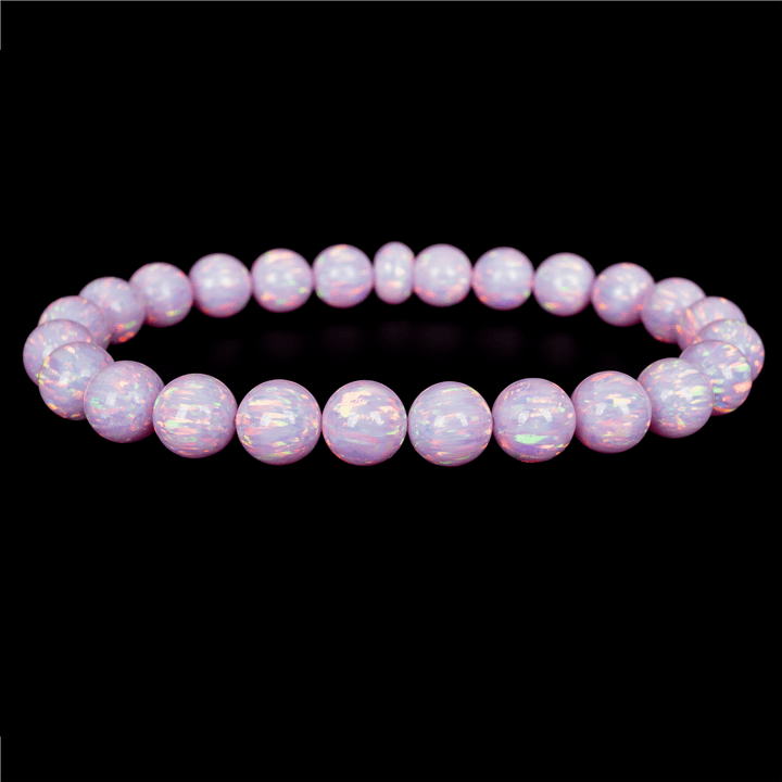 Cherry Blossom Opal Beaded Bracelet - The Opal Dealer