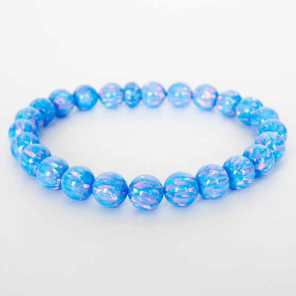 Cotton Candy Opal Beaded Bracelet - The Opal Dealer