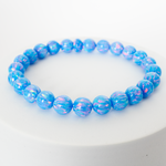 Cotton Candy Opal Beaded Bracelet