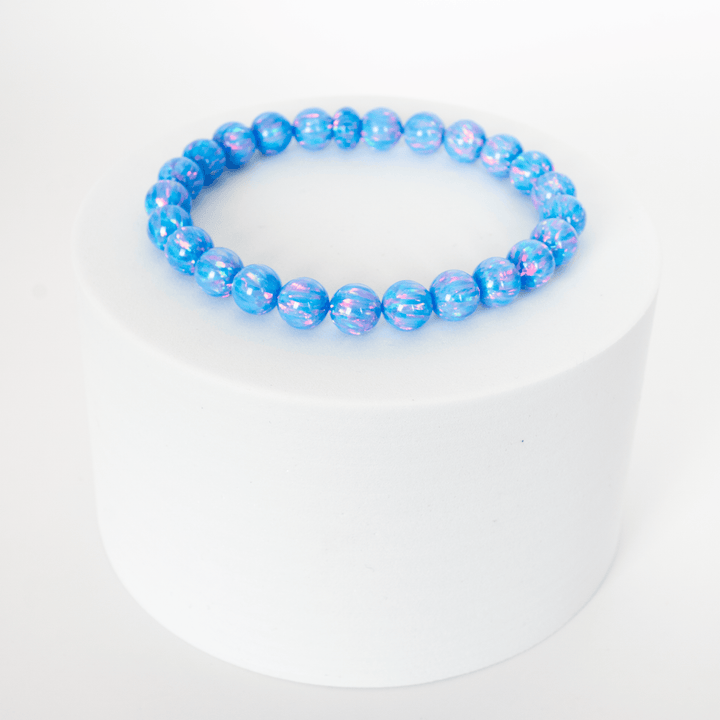 Cotton Candy Opal Beaded Bracelet - The Opal Dealer