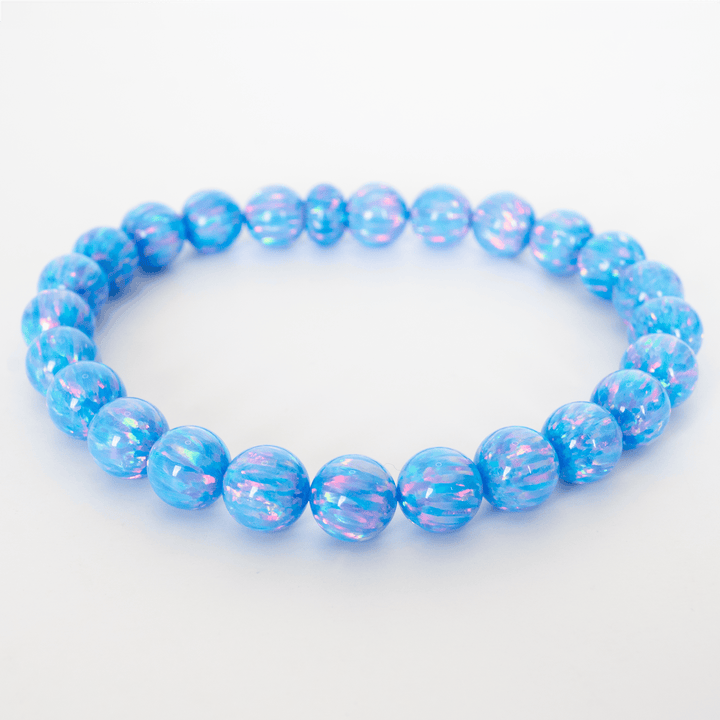 Cotton Candy Opal Beaded Bracelet - The Opal Dealer