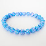 Cotton Candy Opal Beaded Bracelet