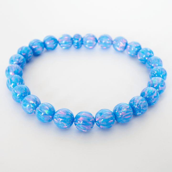 Cotton Candy Opal Beaded Bracelet - The Opal Dealer