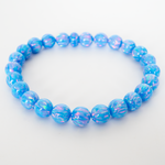 Cotton Candy Opal Beaded Bracelet