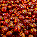 Crimson Fire Opal Craft Beads