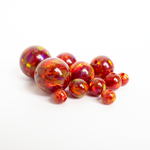 Crimson Fire Opal Craft Beads