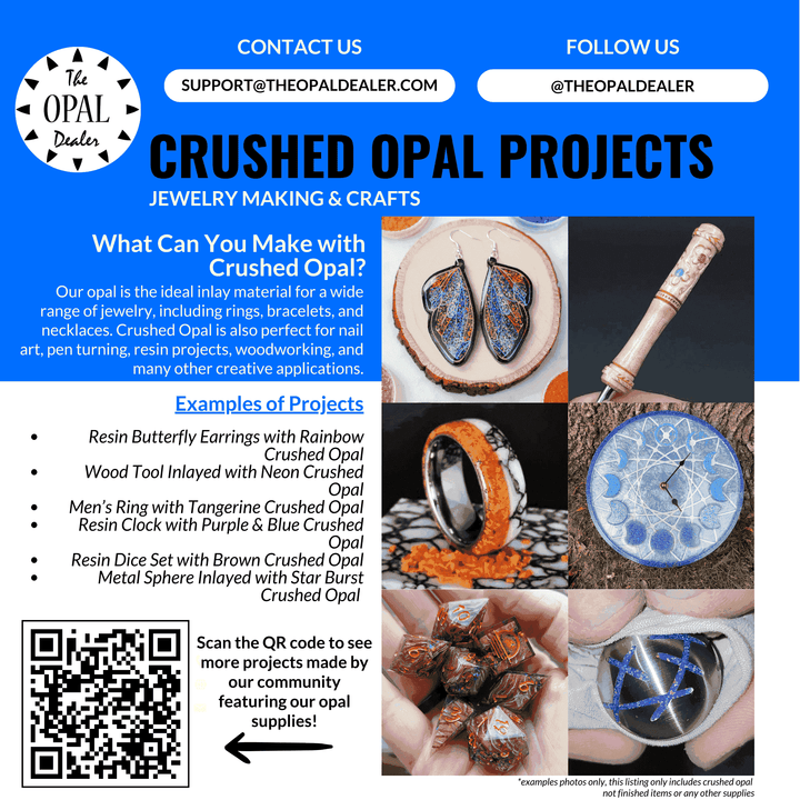 Witches Brew Crushed Opal - The Opal Dealer