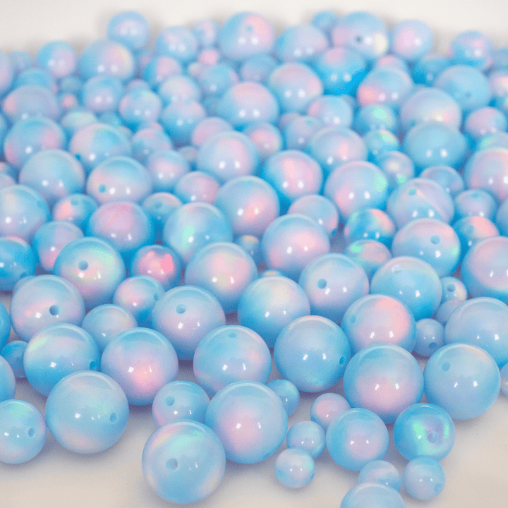 Crystal Blue Opalescence Craft Beads - The Opal Dealer