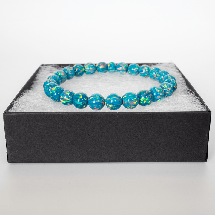 Dragon's Egg Opal Beaded Bracelet - The Opal Dealer