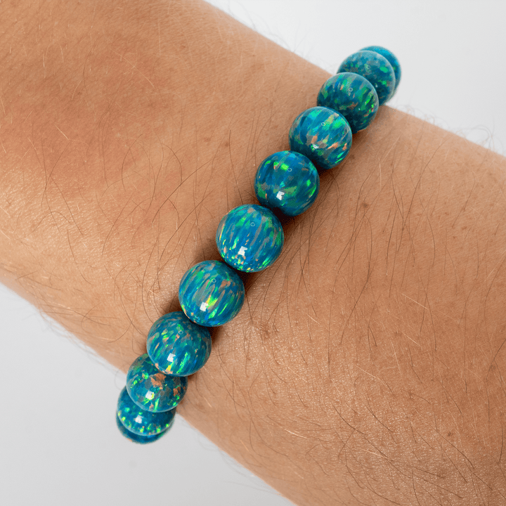 Dragon's Egg Opal Beaded Bracelet - The Opal Dealer