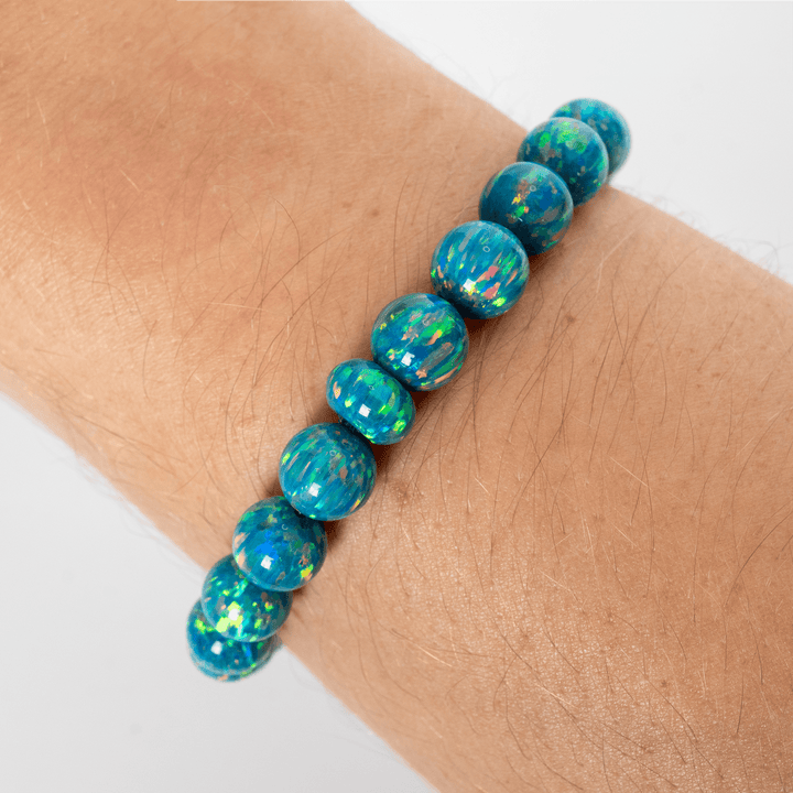 Dragon's Egg Opal Beaded Bracelet - The Opal Dealer