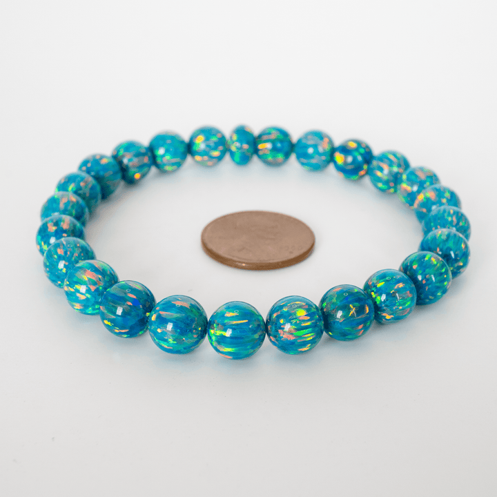 Dragon's Egg Opal Beaded Bracelet - The Opal Dealer