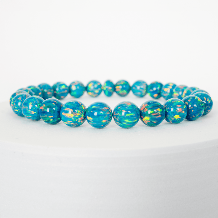 Dragon's Egg Opal Beaded Bracelet - The Opal Dealer