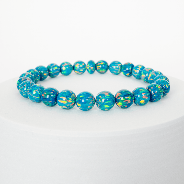 Dragon's Egg Opal Beaded Bracelet - The Opal Dealer