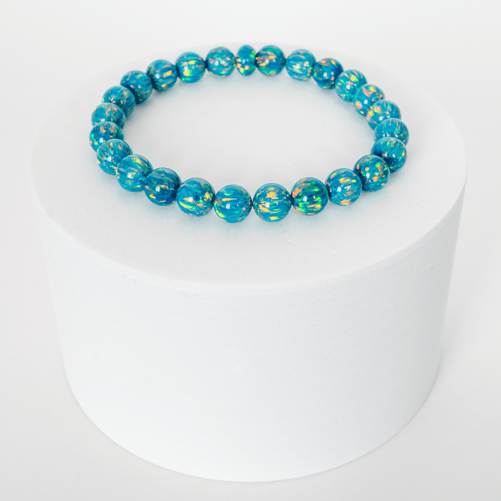 Dragon's Egg Opal Beaded Bracelet - The Opal Dealer