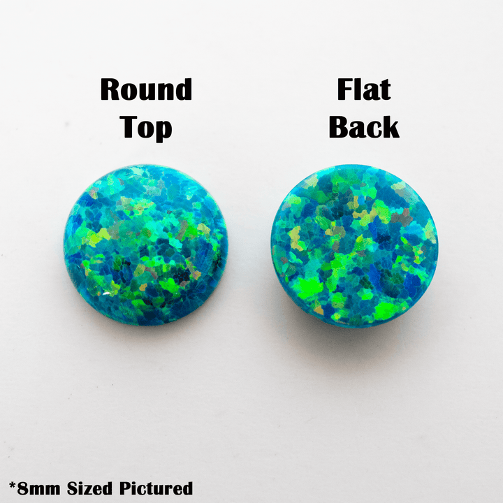 Dragon's Egg Opal Round Cabochon - The Opal Dealer