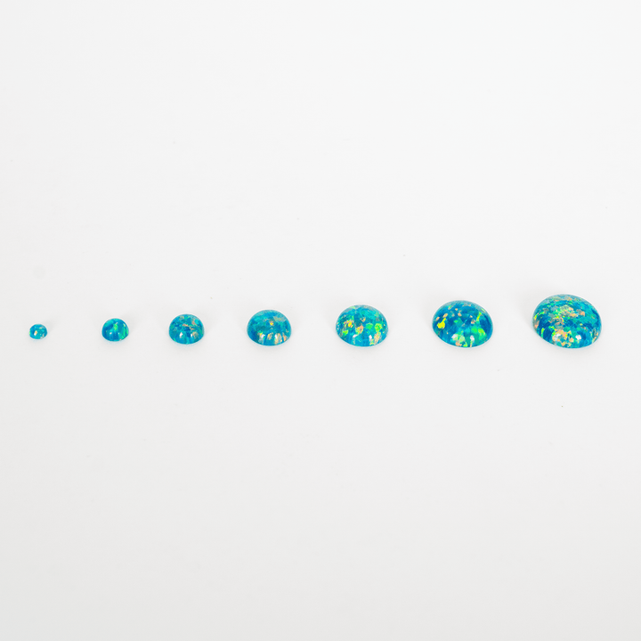 Dragon's Egg Opal Round Cabochon - The Opal Dealer