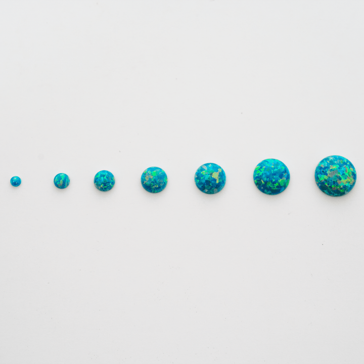 Dragon's Egg Opal Round Cabochon - The Opal Dealer