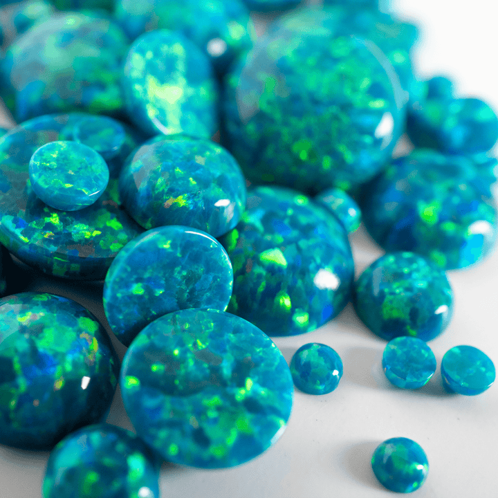 Dragon's Egg Opal Round Cabochon - The Opal Dealer