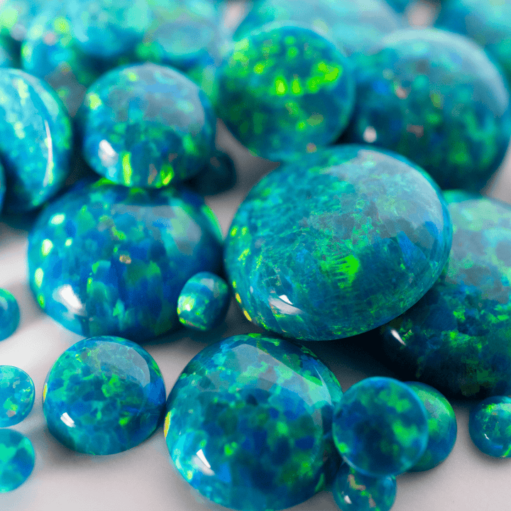 Dragon's Egg Opal Round Cabochon - The Opal Dealer