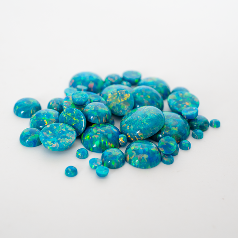 Dragon's Egg Opal Round Cabochon