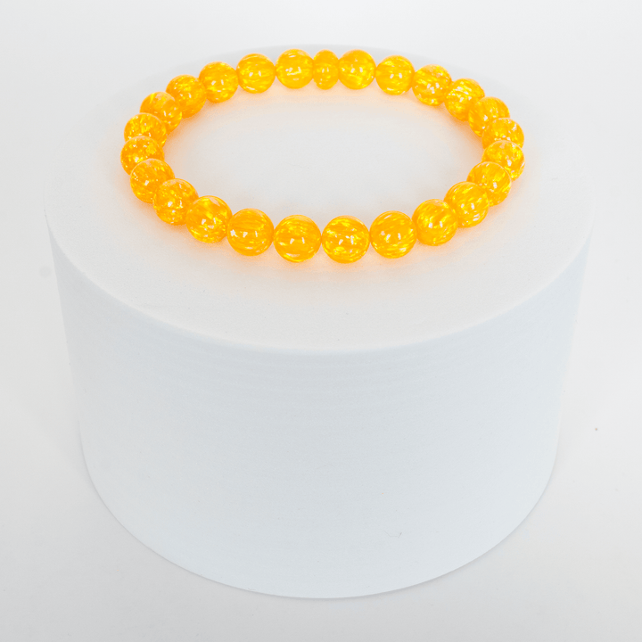 Golden Pineapple Opal Beaded Bracelet - The Opal Dealer