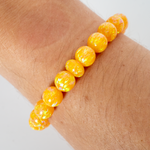 Golden Pineapple Opal Beaded Bracelet