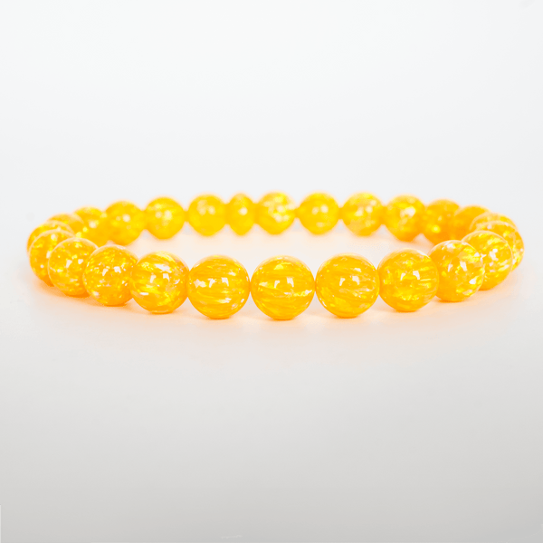 Golden Pineapple Opal Beaded Bracelet - The Opal Dealer