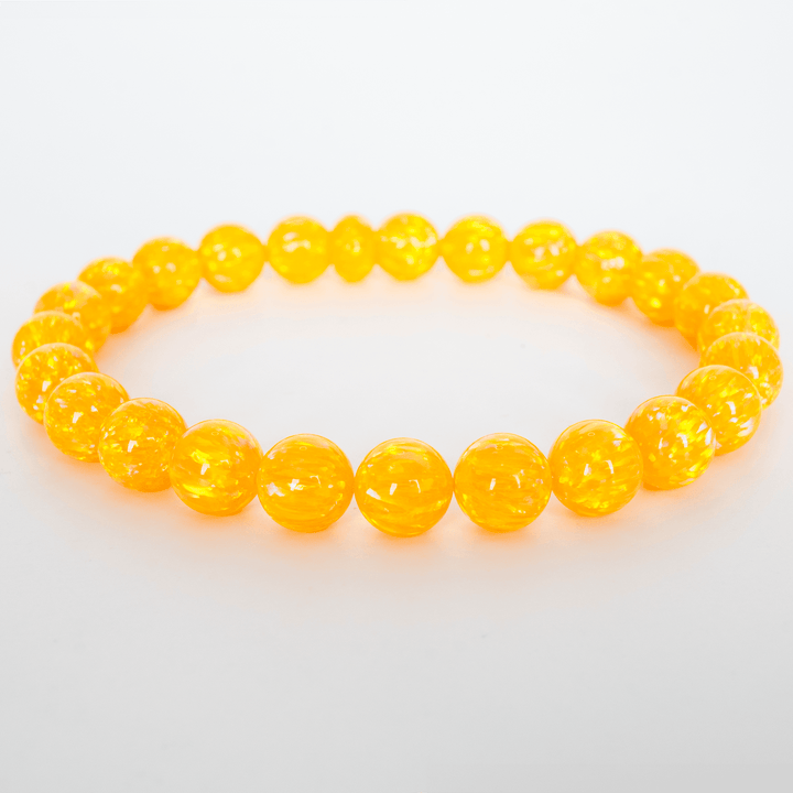 Golden Pineapple Opal Beaded Bracelet - The Opal Dealer