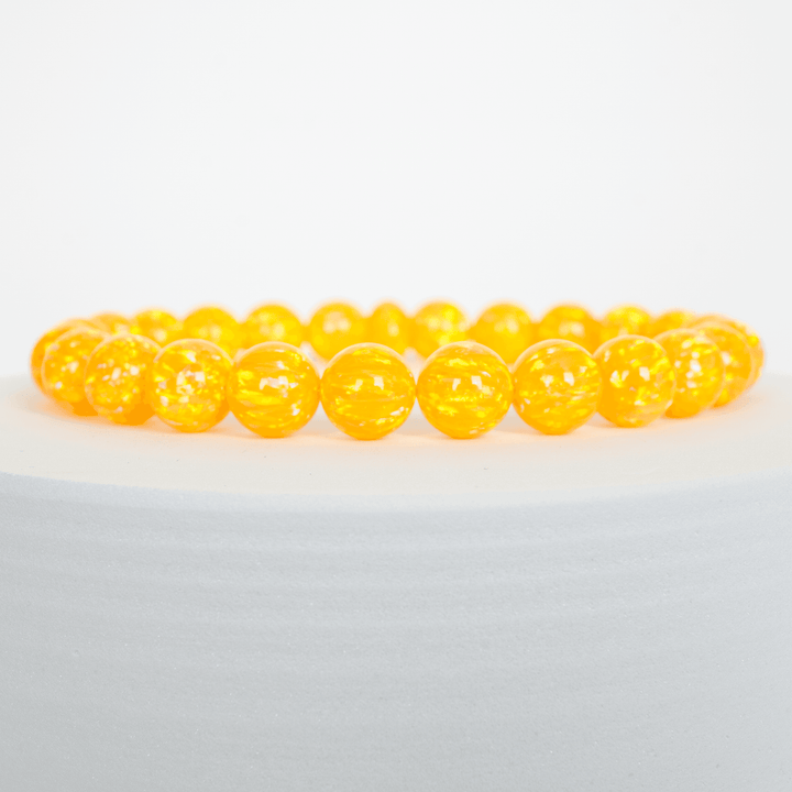 Golden Pineapple Opal Beaded Bracelet - The Opal Dealer
