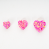 Opal Heart Charm