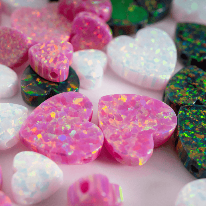 Opal Heart Charm - The Opal Dealer