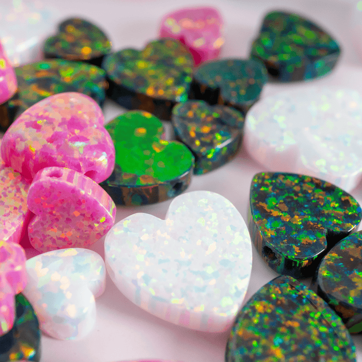 Opal Heart Charm - The Opal Dealer