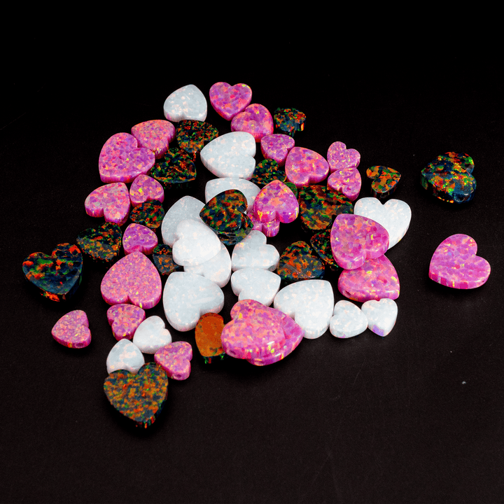 Opal Heart Charm - The Opal Dealer