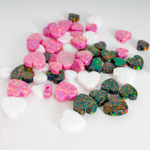 Opal Heart Charm