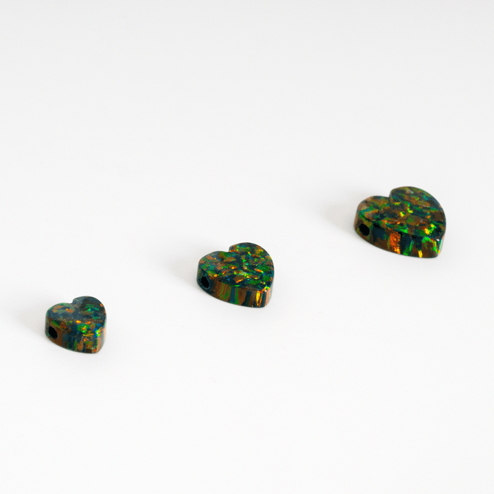Opal Heart Charm - The Opal Dealer