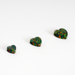 Opal Heart Charm