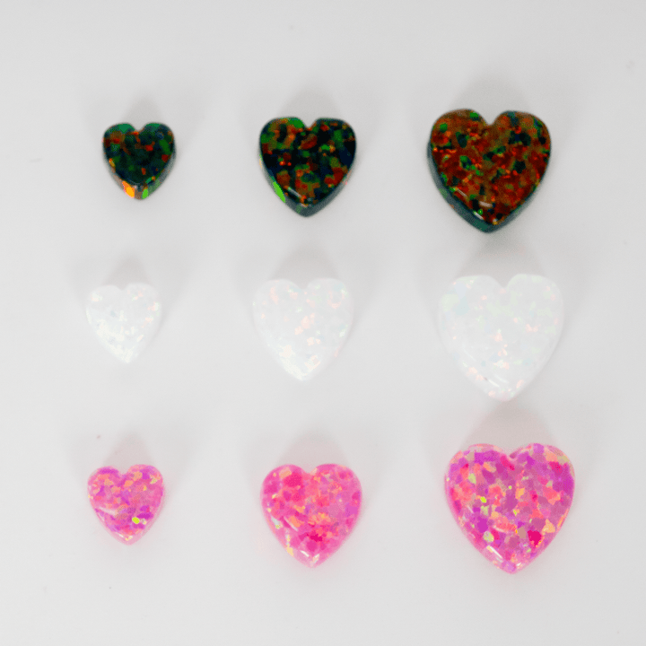 Opal Heart Charm - The Opal Dealer