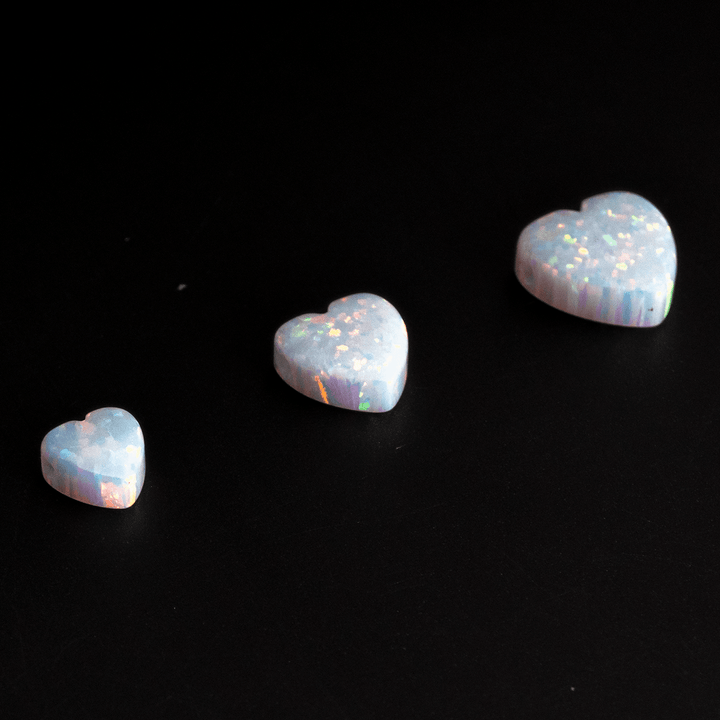 Opal Heart Charm - The Opal Dealer