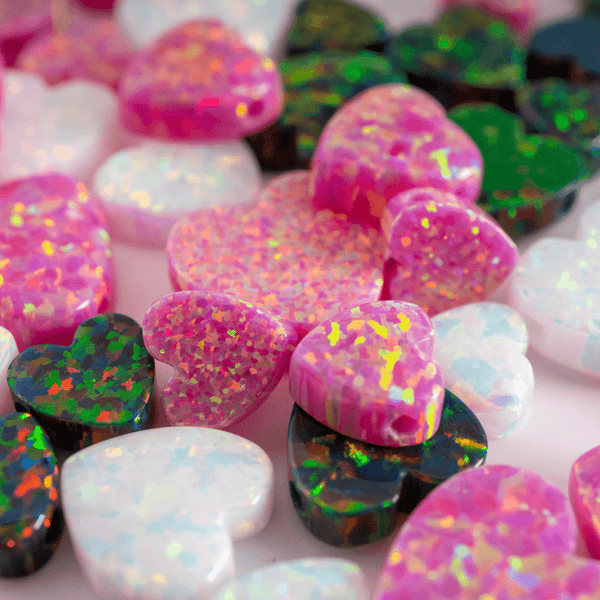 Opal Heart Charm - The Opal Dealer