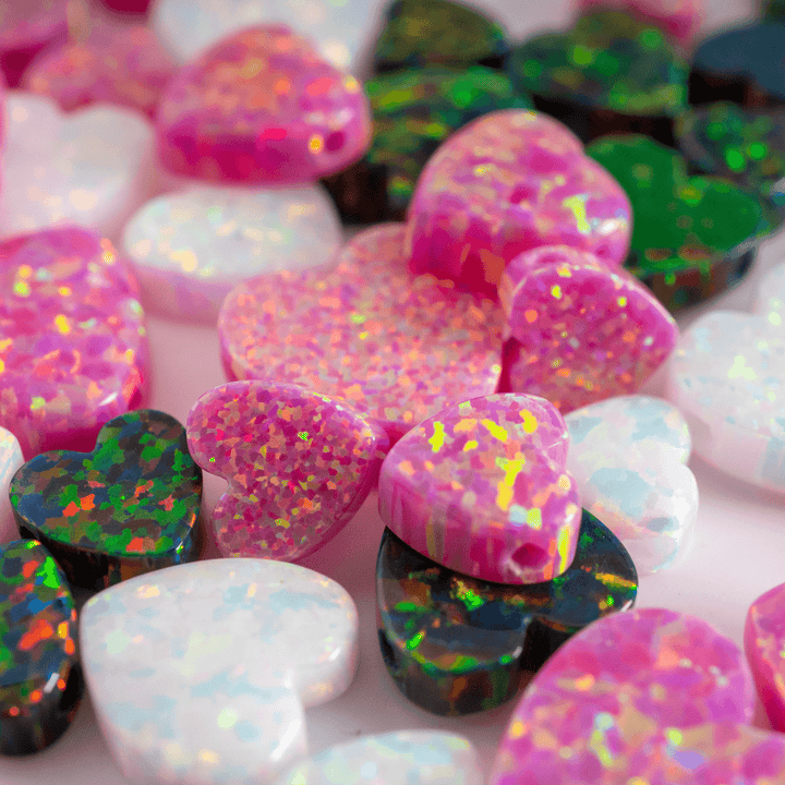 Opal Heart Charm - The Opal Dealer